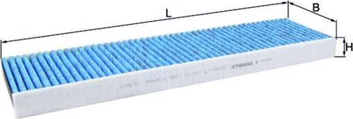 Салонный фильтр Mahle-Knecht CareMetix® для MINI Cabrio I (R52) 2004-2008. Артикул LAO 171