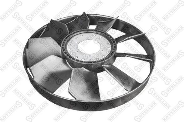вентилятор! крыльчатка вентилятора 9 лопастей /MAN (Stellox) Stellox. Артикул 81-27201-SX