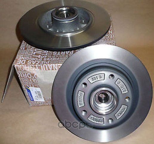 Тормозной диск Renault задний для Renault Megane IV 2010-2026. Артикул 432007595R