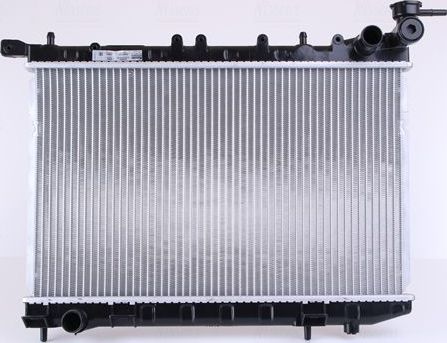 Радиатор охлаждения двигателя Nissens для Nissan Sunny B14 1991-2000. Артикул 62949