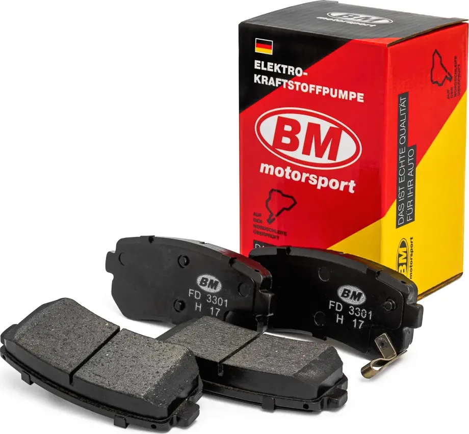 Колодки тормозные дисковые | зад, прав, лев | (BM) BM. Артикул FD 3301