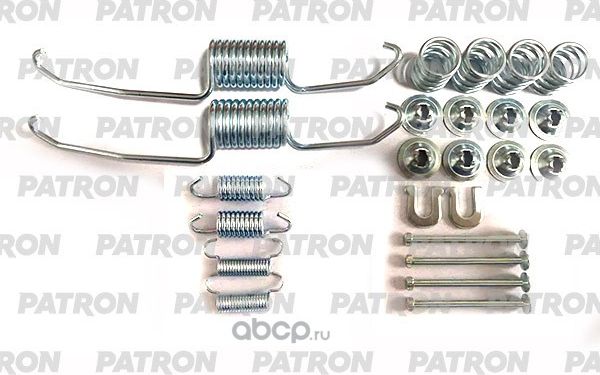 Комплект монтажный тормозных колодок TOYOTA Hiace V Bus 06- , Hiace V Box 06- , Hiace IV Bus 95- ,  (Patron). Артикул PSRK0274