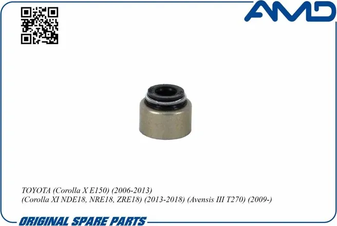 Колпачок маслосъемный ВЫПУСК 1 шт. (AMD). Артикул AMDSVS151