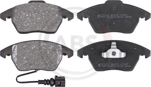 Тормозные колодки ABS. Артикул 37414