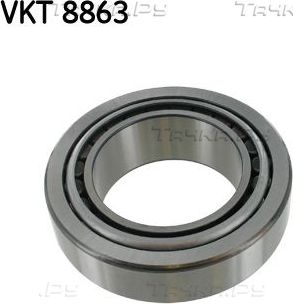 Подшипник роликовый [75x125x37 33115/Q] SKF. Артикул VKT 8863