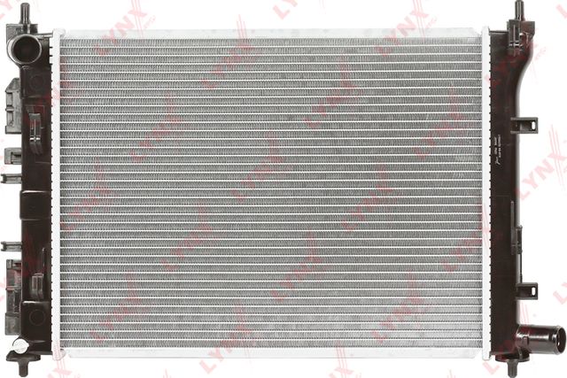 Радиатор охлаждения двигателя LYNXauto для Hyundai Solaris II 2017-2026. Артикул RB-2976