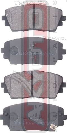 Тормозные колодки Akyoto Packing AKYOTO. Артикул AKD-12107