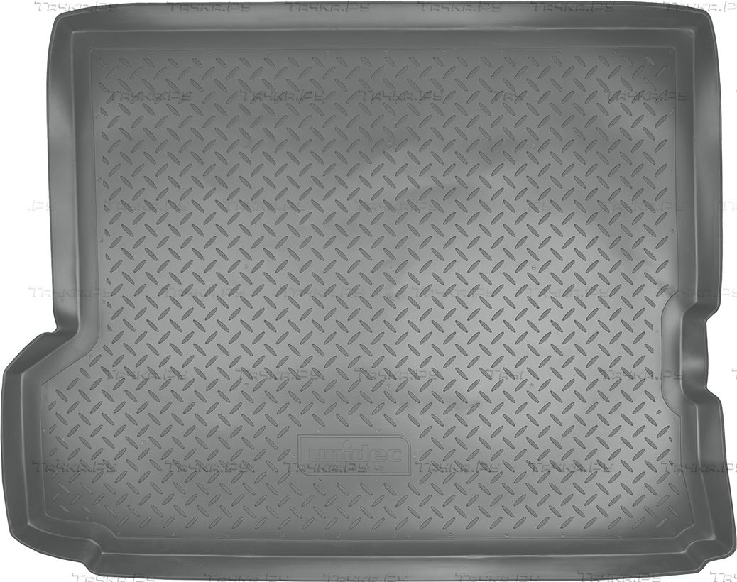Коврик Норпласт для багажника Nissan Patrol Y61 2004-2010. СЕРЫЙ. Артикул NPL-P-61-48-G