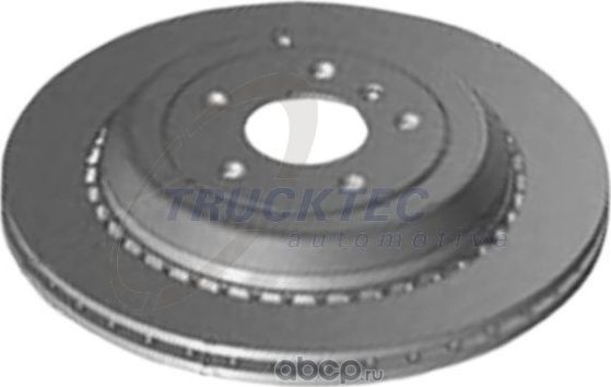 Тормозной диск Trucktec Automotive. Артикул 02.35.225