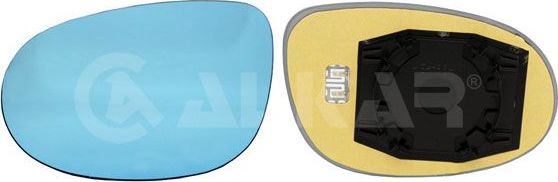 Зеркальное стекло бокового зеркала Alkar. Артикул 6431554