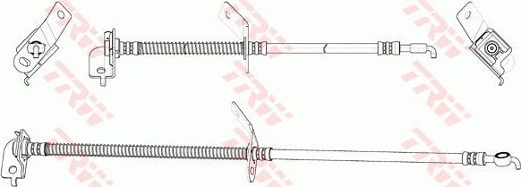 Тормозной шланг TRW. Артикул PHD1058