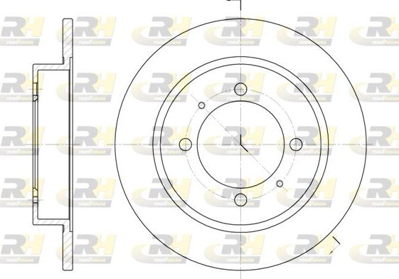 Тормозной диск RoadHouse. Артикул 6447.00