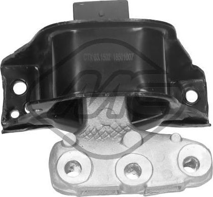 Подушка (опора) двигателя Metalcaucho правая для Citroen C3 I 2002-2009. Артикул 04648