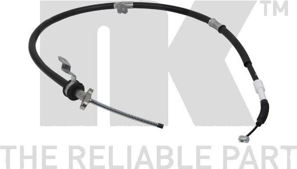 Трос ручника (тросик ручного тормоза) NK правый для Toyota RAV4 II (XA20) 2000-2005. Артикул 9045220