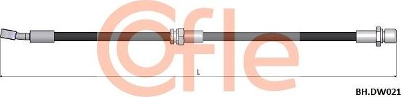 Тормозной шланг Cofle передний правый для Daewoo Lacetti 2004-2010. Артикул 92.BH.DW021