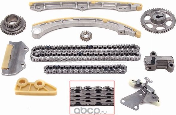 Комплект для замены цепи ГРМ HONDA ACCORDCIVICCR (SAT). Артикул TKHA022