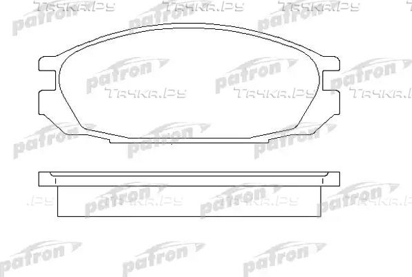 Тормозные колодки Patron. Артикул PBP937