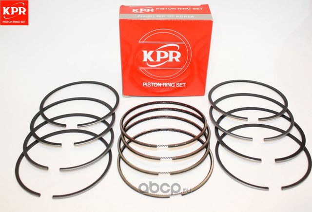 Кольца поршневые HYUNDAI Porter 2 дв.D4CB d+0.00 комплект KPR. Артикул 230404A910