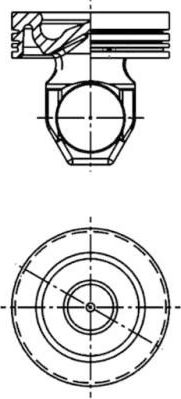 Поршневая група Kolbenschmidt для Volvo  FH12 1993-2005. Артикул 40338600