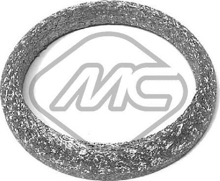 Прокладка глушителя Metalcaucho (сталь). Артикул 04154