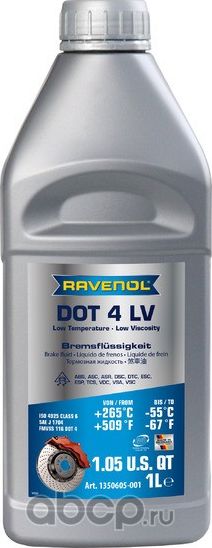 Тормозная жидкость (Ravenol). Артикул 135060500101000