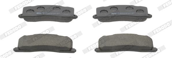 Тормозные колодки Ferodo Premier Eco Friction. Артикул FDB931