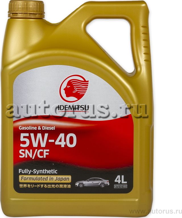 Масло мотор SN/CF 5W40 (4 л) F-S (Idemitsu). Артикул 30015048-746
