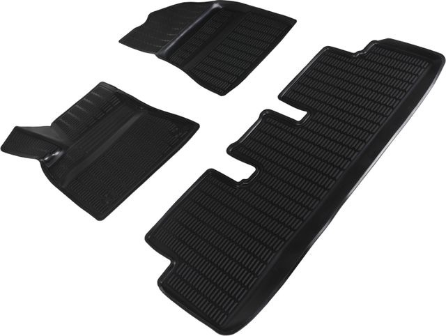 Коврики полиуретановые Seintex для салона Tesla Model 3 2017-2026. Артикул 90906