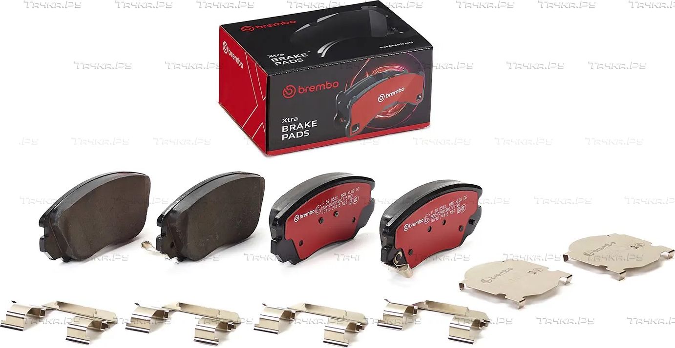 Тормозные колодки Brembo XTRA LINE для Bentley Flying Spur I 2013-2019. Артикул P 59 054X