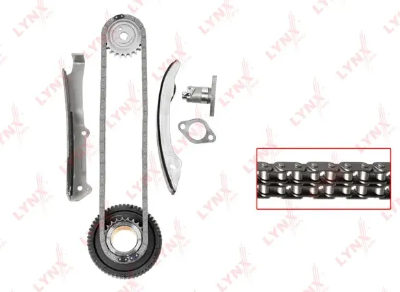 Комплект цепи ГРМ (Lynxauto). Артикул TK0204