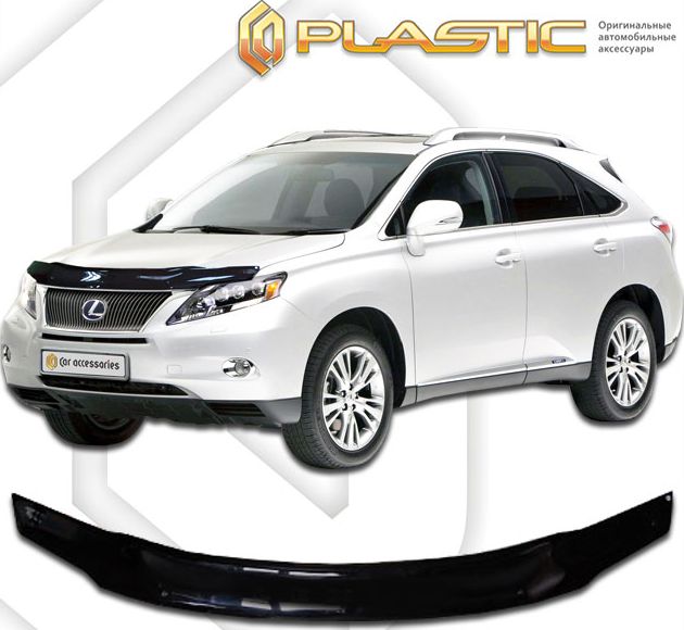 Дефлектор СА Пластик для капота (Classic черный) Lexus RX 2009. Артикул 2010010105013