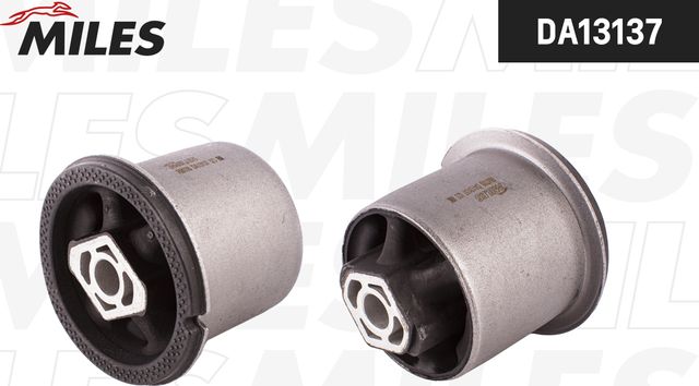 Сайлентблок задней балки Miles (резина/металл) задний правый/левый для Hyundai Elantra VI (AD) 2016-2020. Артикул DA13137