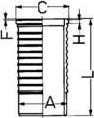 Гильза цилиндра Kolbenschmidt для Scania 3 1988-1996. Артикул 88568110