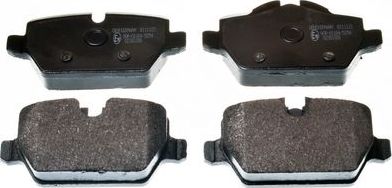 Тормозные колодки Denckermann. Артикул B111123