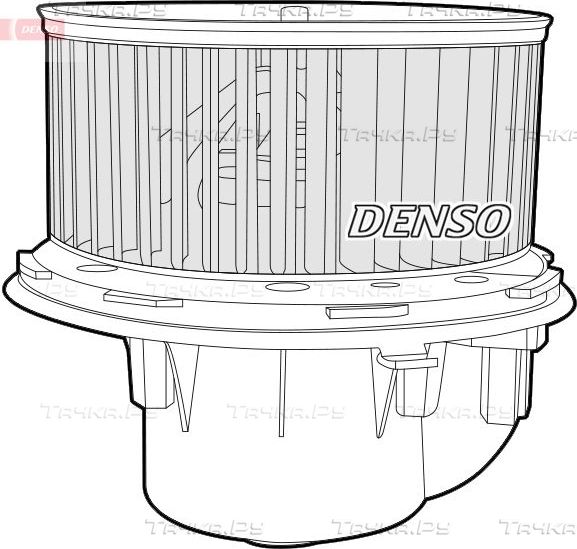 Вентилятор, мотор печки (отопителя) салона Denso. Артикул DEA10052