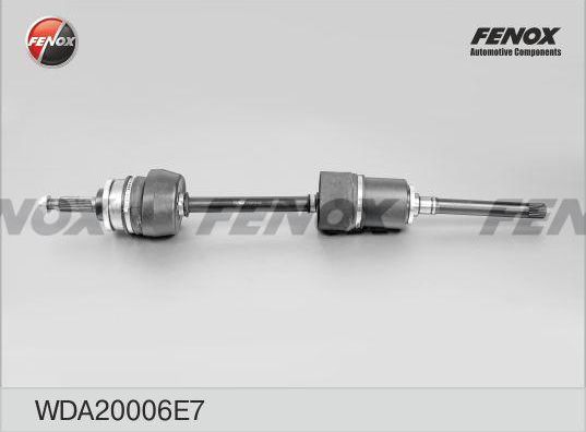 Полуось (привод в сборе, приводной вал) Fenox. Артикул WDA20006E7