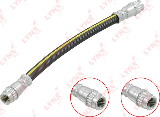 Тормозной шланг LYNXauto задний для Nissan Primastar I 2001-2014. Артикул BL-3445