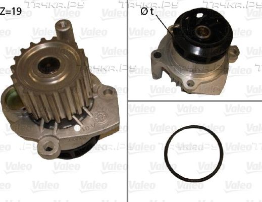 Помпа (водяной насос) Valeo для SEAT Toledo III 2004-2009. Артикул 506700