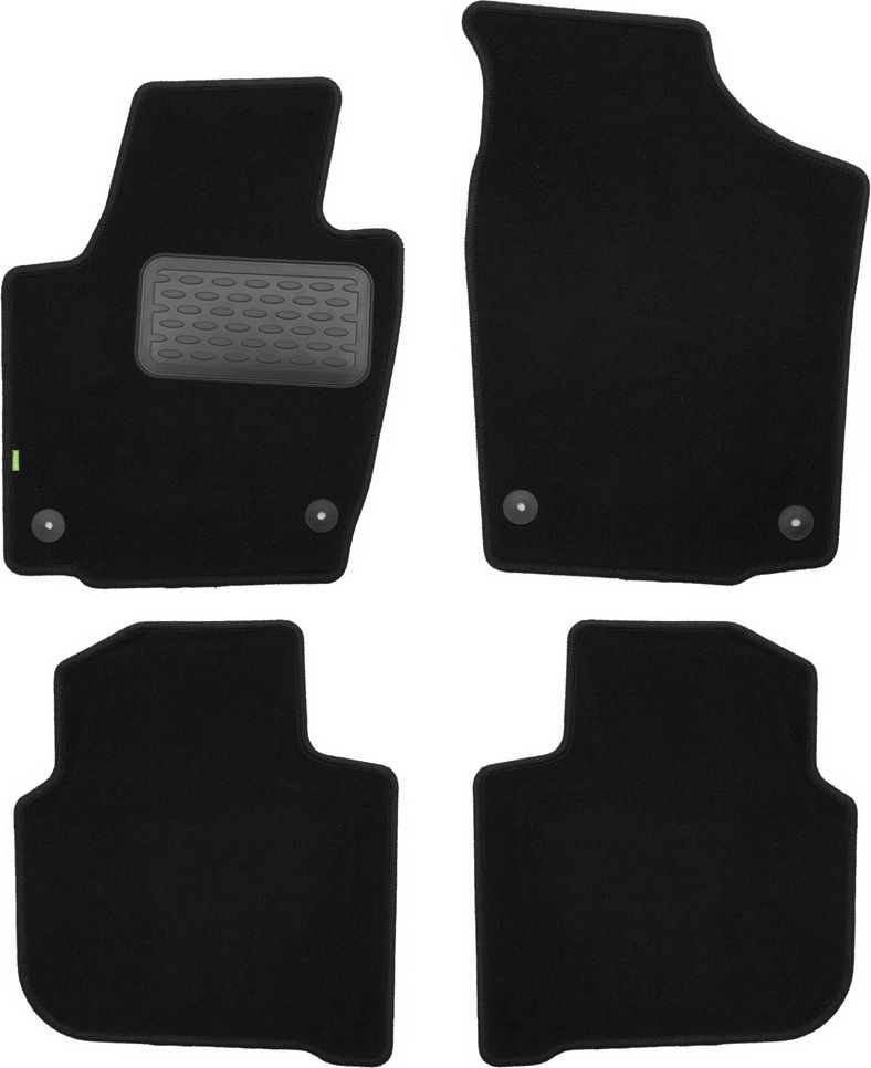 Коврики Klever Standard для салона Skoda Rapid лифтбек 2012-2020. Артикул KVR02451701210kh