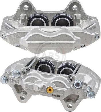 Тормозной суппорт ABS (Чугун) передний левый для Toyota Hilux VII 2005-2015. Артикул 741001