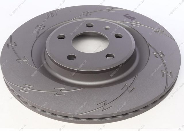 Тормозной диск Zimmermann Black Z задний для Audi Q5 I (8R) 2008-2017. Артикул 100.3358.53