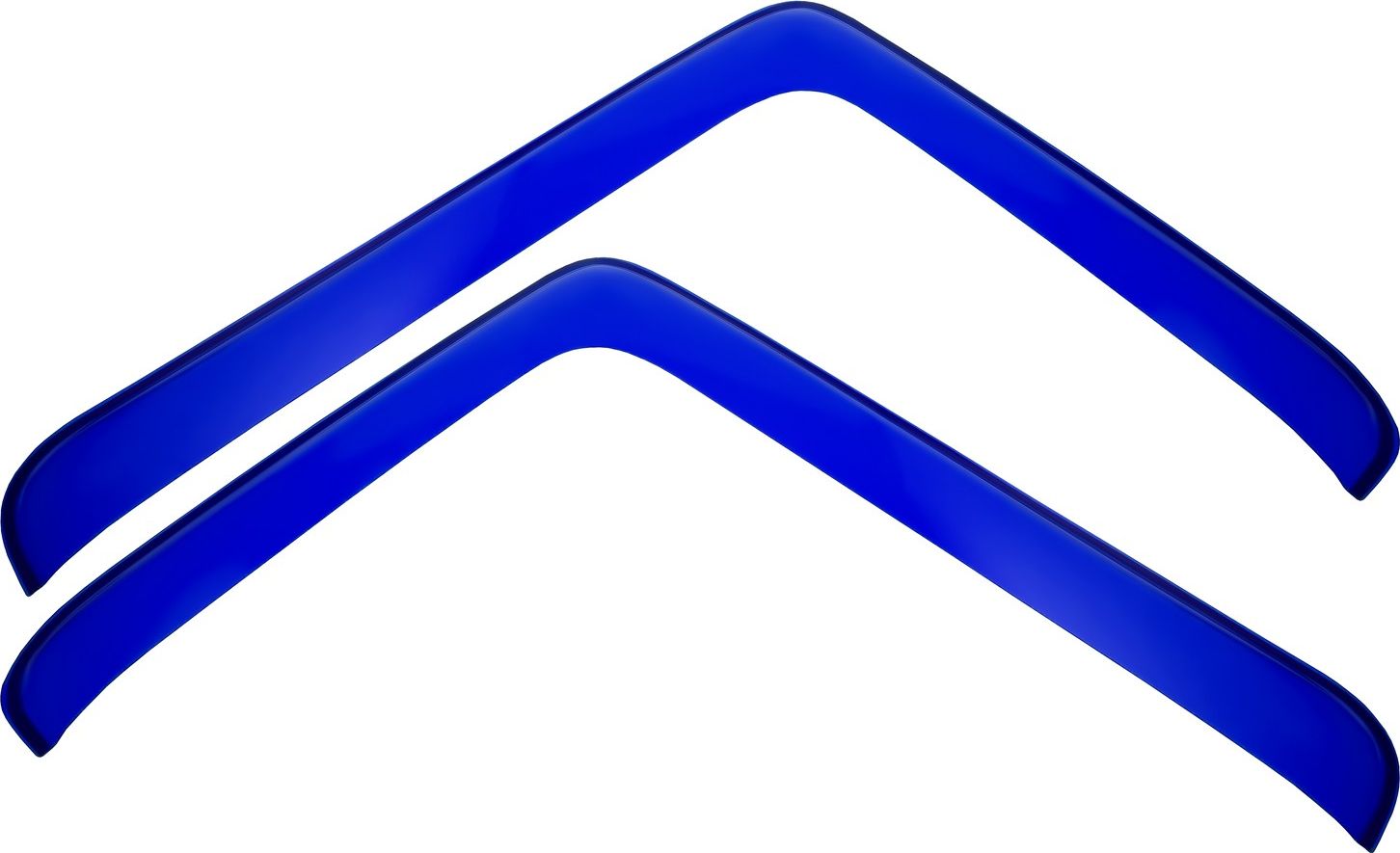 Дефлекторы REIN для окон (накладной) Shacman X6000 грузовик, тягач 2022-2026 Синие. Артикул REINWV1290