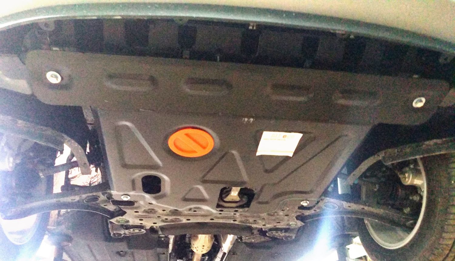 Защита Alfeco для картера и КПП Kia Seltos 2019-2022. Артикул ALF.11.47