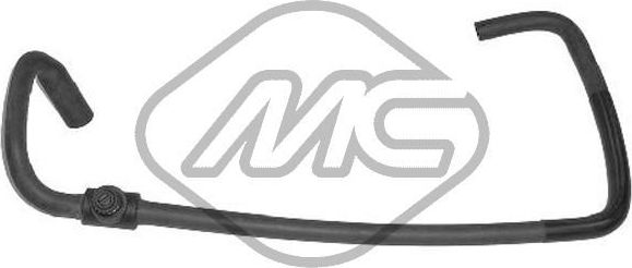 Патрубок системы охлаждения (радиатора) Metalcaucho для Peugeot Boxer II (230) 1994-2002. Артикул 08499