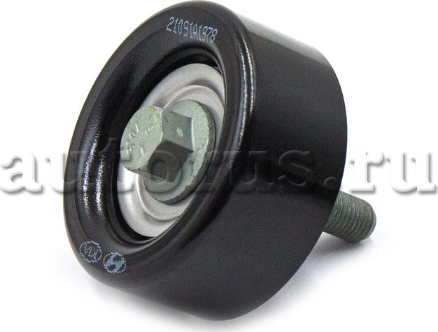 Натяжной ролик (натяжитель) приводного поликлинового ремня Hyundai / KIA. Артикул 252872E300
