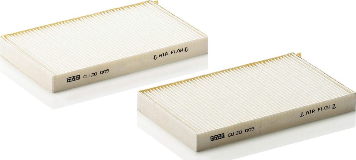 Салонный фильтр Mann-Filter. Артикул CU 20 005-2