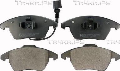 Тормозные колодки Denckermann передние для Volkswagen Touran I 2003-2010. Артикул B110858