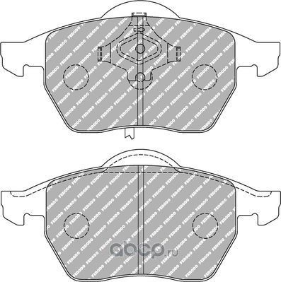 Колодки тормозные передние (Ferodo). Артикул FDS1323