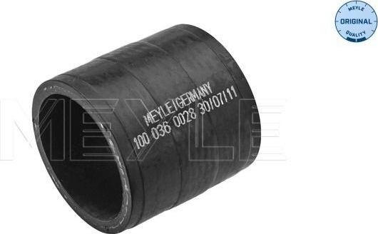 Патрубок интеркулера Meyle Original передний для Audi A6 II (C5) 1997-2001. Артикул 100 036 0028