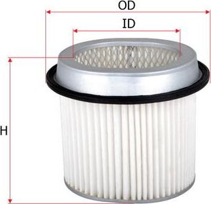 Воздушный фильтр Sakura. Артикул A-2848